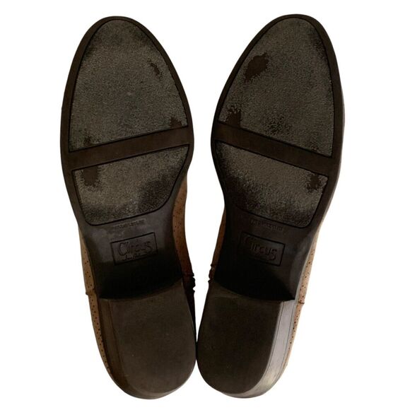 Circus by Sam Edelman Ankle Boots WOMEN'S Size 8.5 Brown Suede Leather 8 1/2 - Picture 3 of 16